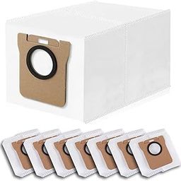 Vacuum Cleaner Bag, 4 Pcs Vacuum Cleaner Bag for Dust, White Dust Bags Compatible for Mi Mijia & Dreame S10/S20/X10/X20/M40 Robot Vacuum, Large Capacity Auto-Seal Replacement Accessories-image-35
