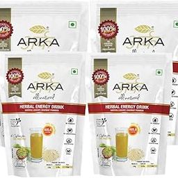 Arka All Natural 4 PK Variyali Saunf Herbal Energy Drink Health & Nutrition Hydration Caffeine Free Drink Powdered mix - 215g Each-28