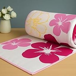 EasyGoods Ultra-Soft Polycotton Microfiber Dohar | Cozy & Breathable AC Blanket | Ethnic Jaipuri Print | 210 x 210 cm-image-75
