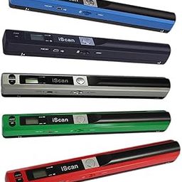 CALANDIS 900Dpi Handheld Portable Jpg Pdf Document Scanner with LCD Display Blue-18