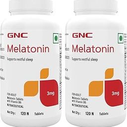 GNC Melatonin 3 mg - 120 Tablets (Pack of 2)-7
