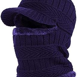 Fleece Windproof Multi Functional Winter Face Mask, Balaclava, Neck Warmer, Cap and Bandana (Navy Blue)-image-80