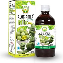 BASIC AYURVEDA Aloe Amla 50-Fifty Mix Juice 1000 Ml |-picture-12