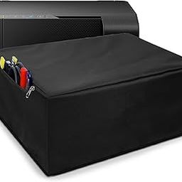 Alifiya Dust Proof Washable Printer Cover for Epson L3250 / L3260 / L3212 / L3200 / L3251 All-in-One Ink Tank Printer - Black-29