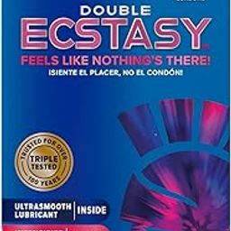Trojan Double Ecstasy Lubricated Condoms - 10 Count-image-10