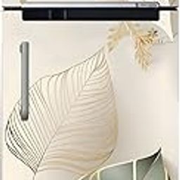 Design Decor Yellow Flower Fridge Door Sticker Double Door Refrigarator Vinyl Sticker Self Adhesive Size 24x60_Inch-image-85