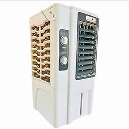 Zenstar® Air Cooler - 15 Liter Small Size Portable Mini Personal Plastic Air Cooler for Home Office and Kitchen, 4 - wheels, 2 - Years repalcement Warranty, Honey Comb Cooling Pads, Made in India, 1W-picture-9