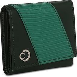 Zoey Wallet Small Trifold Bottle Green-image-1