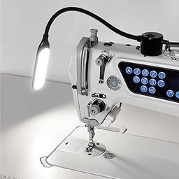 JENTRASHOP Sewing Machine Light – 10W LED Lamp with 30 LEDs, Magnetic Base, Flexible Gooseneck, 360° Movable Toggle Switch for Home, Workbench, Lathe, Drill Press, Study, and Night Work.-3