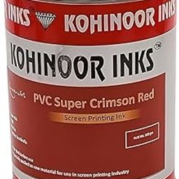 Sumikrafts PVC Crimson Red- Screen Printing Ink-500gm (Tin Can)-15