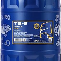 MANNOL 7105 TS-5 SAE 10W-40 [20 L] API CI-4 Plus API CI-4/CH-4 ACEA E7 ACEA A3/B4 JASO DH-1 GLOBAL DHD-1 ULTRA HIGH PERFORMANCE DIESEL(UHPD) SEMI SYNTHETIC ENGINE OIL FOR CARS,TRUCKS (1, 20L)-26