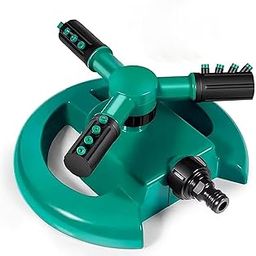 360° Automatic Rotating Garden Sprinkler with 45° Adjustable Arms | Durable ABS Material | Coverage up to 32 Feet | for Efficient Watering in Gardens and Lawns (Pack of 1)-29