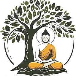 CreativeEdge Gautam Buddha Sitting Under a Tree Multicolor Decorative Wall Sticker (76 Cm x 64 Cm)-image-44
