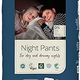 Bambo Dreamy Night Pants - Ultra Flexible Waistband, Ultra Absorbent Core Keeps Child And Bed Dry All Night, Pull Up Diaper, Soft, Breathable, All Round Protection, Kids Aged 8-15, 35-50kg, 10 Count-image-48