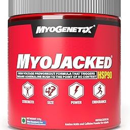 MYOGENETIX® MYOJACKED® HSP90 7.9 Oz. (45 Servings) Blue Raspberry Ice-image-35