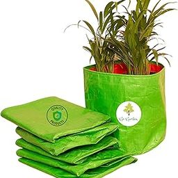 Go Garden Terrace Gardening Grow Bag (12" X 12") inch - (Pack of 4), Grow Bag for Home Garden Grow Bag-image-89