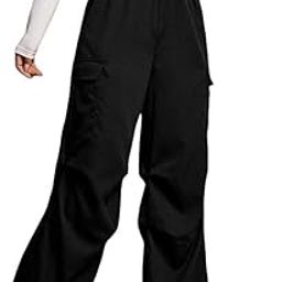 Parachute Pants for Women, Stylish Baggy Cargo Pants for Women, Ideal Everyday and Active Wear, Female Parachute Pants, Cargo Parachute Pants for Women, Parachute Pants,with Cargo Pockets.-image-28