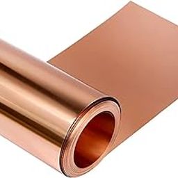 Mssoomm 99.9% Pure Copper Sheet Thin Cu Metal Foil Roll 0.3mm x 50mm x 1000mm-picture-22