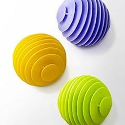 SPITEN 3 PCS Reusable Magic Laundry Balls - Silicone Dryer Balls for Washing Machine | Tangle-Free, Wrinkle Reducing, Lint Catching, and Fabric Softening | Colorful Washing Balls (3 Pcs)-image-65