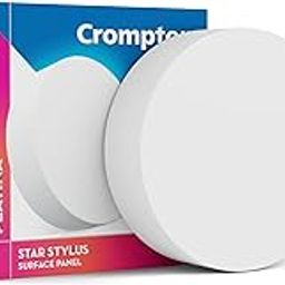 Crompton Platina Star Stylus Surface Panel 6W LED Round (Pack of 1, Cool Day Light)-10