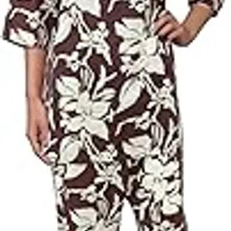 Women’s Fashion Co-ord Set – Comfortable Matching Outfit for Everyday Style (Color:Brown) (Size:L, XL, XXL)-image-65