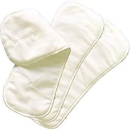 SuperBottoms BASIC Pack of 3 inserts (Soakers) with Dry feel layer on top for BASIC Freesize Adjsutable, Washable and Reusable Cloth Diaper for babies 0-3 Years | Cloth Diaper for babies-14