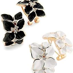earrings for women Jewellery Crystal Stud Earrings Combo Tops for Girls and Women-36