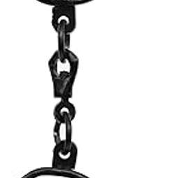 Vintageware® Heavy Duty Mild Steel Made Indian Handcuff for Police, Theatre Play, Role Play, Drama or Stage Performance (Black, Non Adjustable)-image-74