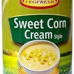Konfiz Vegfresh Sweet Corn Cream Style – Premium Canned Creamed Corn – Ready-to-Eat & Cook – Ideal for Soups, Chowders, Pies & Salads – No Added Preservatives – 100% Vegetarian – Product of India – 450g Tin-image-33