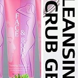 New Gel Skin Glow Face & Body Cleansing Scrub Gel | Face & Body Scrub-image-26