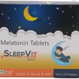SLEEPVIT TABLETS – Natural Sleep Support with Melatonin, Valerian & Herbal Extracts-28