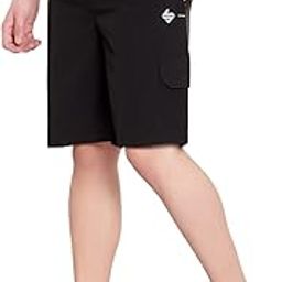 Athletic Sports Cargo Shorts for Men with Zip Pockets and Elastic Waistband Quick Dry Lightweight Activewear.-image-90
