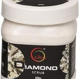 Caleo Diamond Face Body Scrub Exfoliates Skin for Glowing Complexion, 500g-image-33