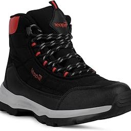 Leap7x Vertical Sports Lacing High Ankle Trekking Shoes for Men with Canvas Upper| Suitable for Walking, Outdoor | EVA Sole - Memory Foam Insole | Stylish, Comfortable & Durable-image-9