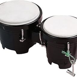 bnf® 4Inch 5Inch Bongo Drum Set Tuning African Drum for Beginners Boys Girls Kids Black|Toys & Hobbies | Educational | Music & Art-image-7