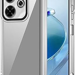 amazon basics Back Case Cover for Mi Redmi 13 5G (Polycarbonate, Thermoplastic Polyurethane_Transparent)-image-82