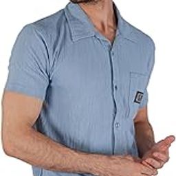 ABSTRACT TEXTURED SUMMER FRIENDLY CO-ORD SET FOR MEN-10