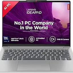 Lenovo IdeaPad Slim 5 Intel Core Ultra 5 125H Built-in AI 14" (35.5cm) WUXGA-IPS 300Nits Thin & Light Laptop (16GB/512GB SSD/Win 11/MSO 21/FHD+IR Cam/3Mon Game Pass/Grey/1.4Kg), 83DA0002IN-picture-1