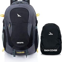 Lunar's Hammer Unisex 50L Laptop Bag | Water Resistant office bag for man | Travel bags for men with 17.3-inch Laptop/MacBook | Laptop bags for men office use with rain Cover | Travel backpack-image-94