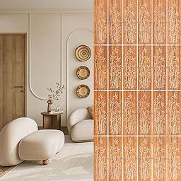 OLIVE TREE Room Partitions Hanging Room DIY Divider Panel Modern Hanging Screen Partition for Decorating Bedding, Dining, Study and Sitting Living -Room, Hotel -Nainateak-4109-image-99