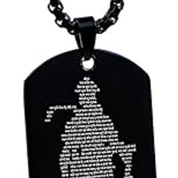 Elegant Hanuman Chalisa Pendant Locket - Hindu God Hanuman Religious Necklace-picture-11