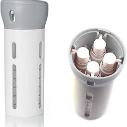 4 In 1 Travel Bottle Refillable Lotion Bottles Sets Travel Dispenser Bottle Sets Reusable Container For Travel & Camping - Multi Color (Abs), 40 Milliliter - 40 Ml-31