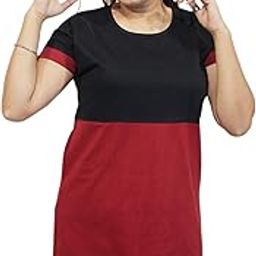 Pink Shell Black Panel Polo for Womens-image-33