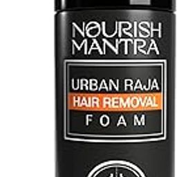 NOURISH MANTRA Urban Raja Hair Removal Foam/Made With Shea Butter, Glycerine, Sunflower Seed Oil/Painless Hair Removal/De-tanning Effect/Long Lasting Results - 200 Ml-33