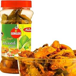 GONGLOO Homemade Mixed Vegetable Pickle | Ready to Eat Achar | High in Vitamin C & Fibre | Hygienically Packed | Rich in Antioxidants | High Nutritional Value | 1 K KG-image-3