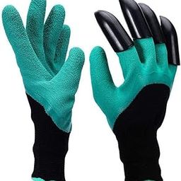 R Dabhi Garden Gloves with Claws for Women & Men Both Hands Saves From Blisters while Gardening Work Garden Gloves Saves from Yard Work while Digging Planting & Remove Stubborn Rocks 1Pair (2pc)-image-5