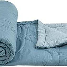 FRESH FROM LOOM Summer Collection Premium Reversible Quilt | Solid Plain Micro Fibre Duvet | Single Weaved Comforter | Single Bed Light Dohar | Skin Friendly (60x90 in) | TC - 200-image-40