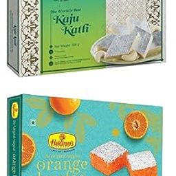 Haldirams Nagpur Kaju Katli (500gm) & Orange Burfee (500) Combo-21