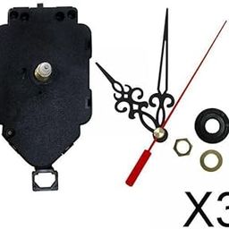 ATORSE 3xQuartz Wall Pendulum Clock Movement Mechanisms Thread16mm Axis 22mm-picture-12