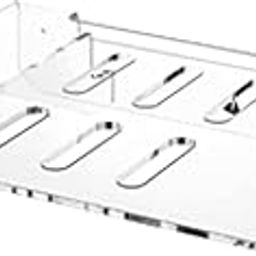 Acrylic WiFi Internet Router Wall Mount Floating Shelf Holder Universal Storage Shelf Stand Routed Router starght Stand Pack of 1-picture-12